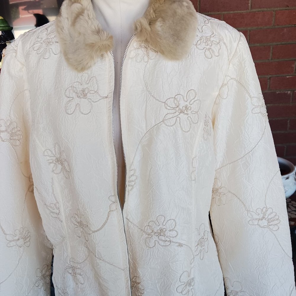 Cream Colored Jacket - image 2